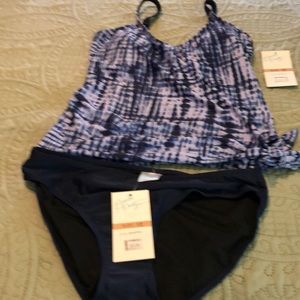Two piece takini new with tags